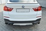 Diffuseur Arrière Pour BMW X4 Pack M (sans une barre verticale) – Image 4