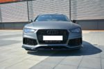 Lame de Pare-Chocs Avant Pour  V.2 Audi RS7 Facelift – Image 3