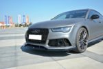 Lame de Pare-Chocs Avant Pour  V.2 Audi RS7 Facelift – Image 5