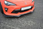 Lame de Pare-Chocs Avant Pour  / SPLITTER V.2 TOYOTA GT86 FACELIFT – Image 3