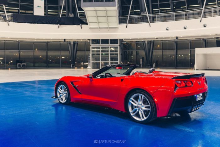 Lame de Pare-Chocs Avant Pour ARRIERE V.1 CHEVROLET CORVETTE C7 – Image 2