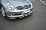 Lame de Pare-Chocs Avant Pour  / SPLITTER V.1 INFINITI G35 COUPE – Image 3