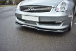 Lame de Pare-Chocs Avant Pour  / SPLITTER V.1 INFINITI G35 COUPE – Image 4
