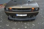 Lame HYBRID de Pare-Chocs Avant Pour  V.1 DODGE CHALLENGER MK3. PHASE-I SRT8 COUPE