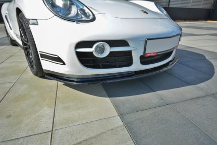 Lame de Pare-Chocs Avant Pour  / SPLITTER V.2 PORSCHE CAYMAN S 987C