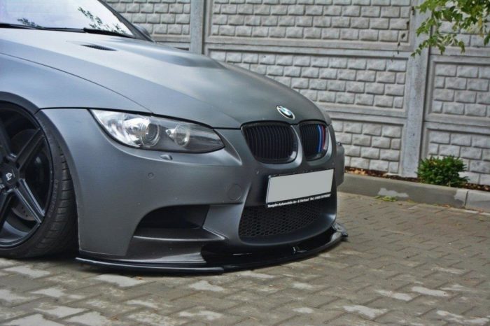 Lame de Pare-Chocs Avant Pour  BMW M3 E92 / E93 (AVANT FACELIFT se monte sur diviseurs M Performance) – Image 2