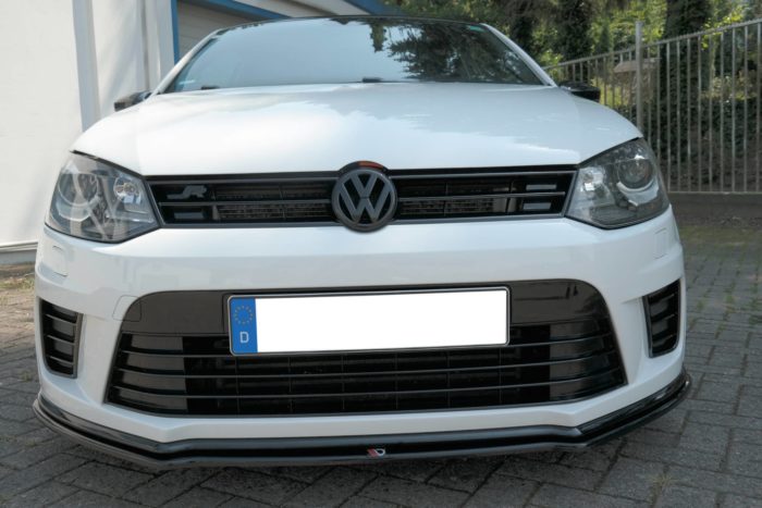 Lame de Pare-Chocs Avant Pour  / SPLITTER VW POLO MK5 R WRC – Image 2