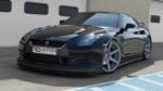 Lame de Pare-Chocs Avant Pour  / SPLITTER V.2 NISSAN GT-R AVANT FACELIFT COUPE (R35-SERIES) – Image 4