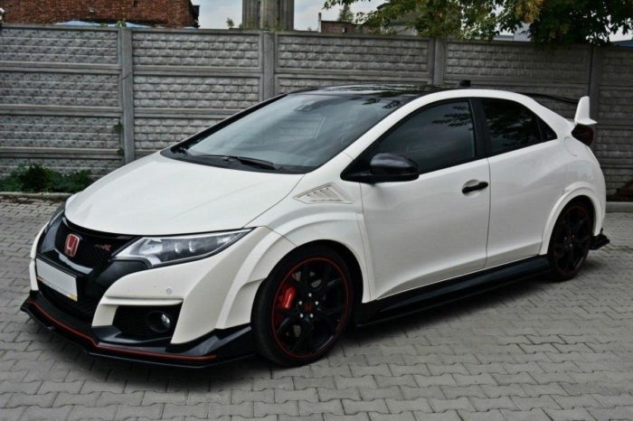 Lame de Pare-Chocs Avant Pour  V.1 HONDA CIVIC IX TYPE R – Image 5