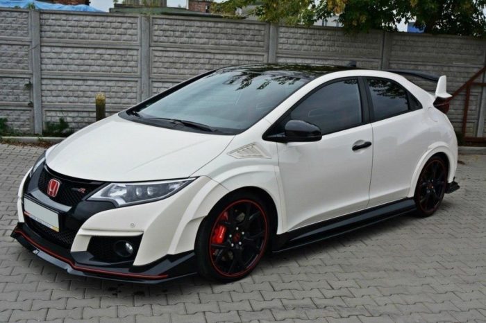 Lame de Pare-Chocs Avant Pour  V.2 HONDA CIVIC IX TYPE R – Image 5