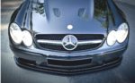 Lame de Pare-Chocs Avant Pour  Mercedes CLK W209 BLACK (SL BLACK SERIES LOOK) – Image 3