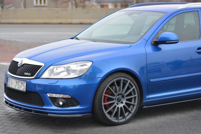 Lame de Pare-Chocs Avant Pour  V.1 Skoda Octavia RS Mk2 FL – Image 4