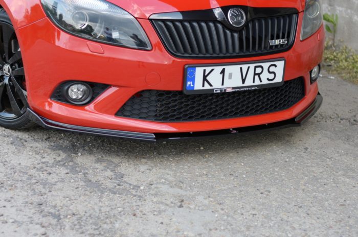 Lame de Pare-Chocs Avant Pour  / SPLITTER SKODA FABIA MK2 RS – Image 3