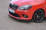 Lame de Pare-Chocs Avant Pour  / SPLITTER SKODA FABIA MK2 RS – Image 4