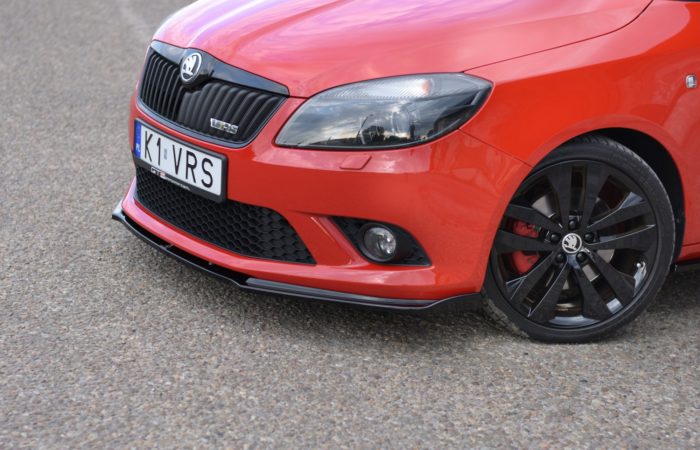 Lame de Pare-Chocs Avant Pour  / SPLITTER SKODA FABIA MK2 RS – Image 4