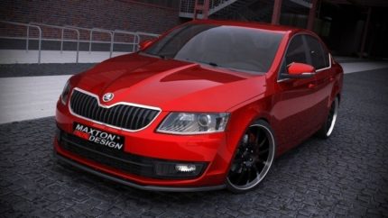 Lame de Pare-Chocs Avant Pour  V.1 Skoda Octavia Mk3