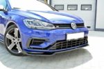 Lame de Pare-Chocs Avant Pour  V.2 VW Golf 7 R / R-Line Facelift – Image 4