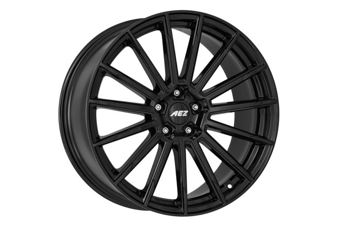 Jante AEZ Atlanta Black | 20x9.5" 5x114.3 ET45 | Noir