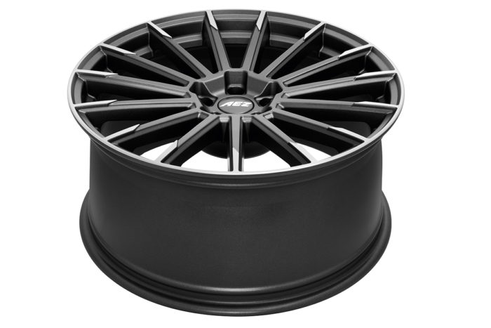 Jante AEZ Atlanta Titan | 19x8" 5x112 ET30 | Graphite Mat/Face Miroir – Image 3