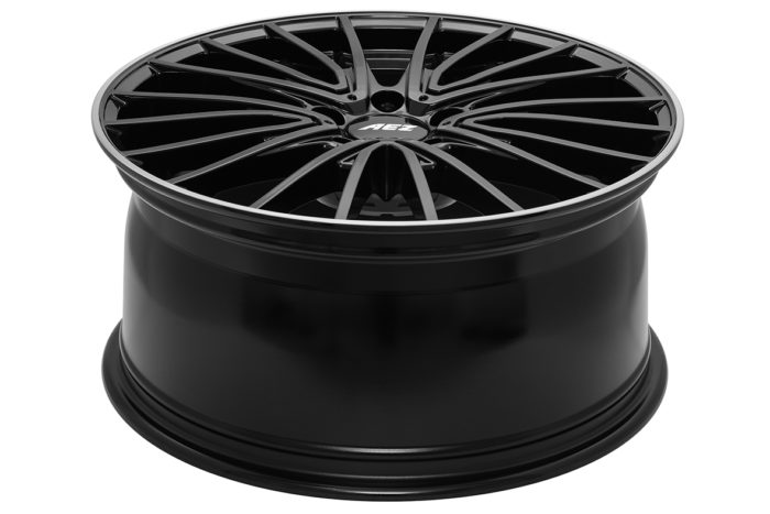 Jante AEZ Berlin Black | 19x8.5" 5x114.3 ET40 | Noir/Bord Poli – Image 3