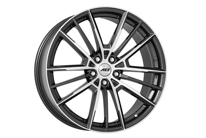 Jante AEZ Kaiman Dark | 20x9" 5x120 ET46 | Gunmetal/Face Miroir