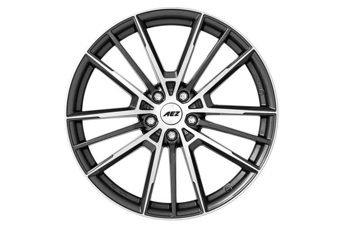 Jante AEZ Kaiman Dark | 19x9" 5x112 ET46 | Gunmetal/Face Miroir – Image 2