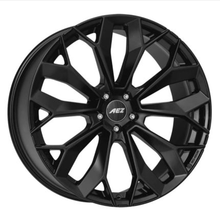 Jante AEZ Leipzig Black | 22x9.5" 5x120 ET49 | Noir