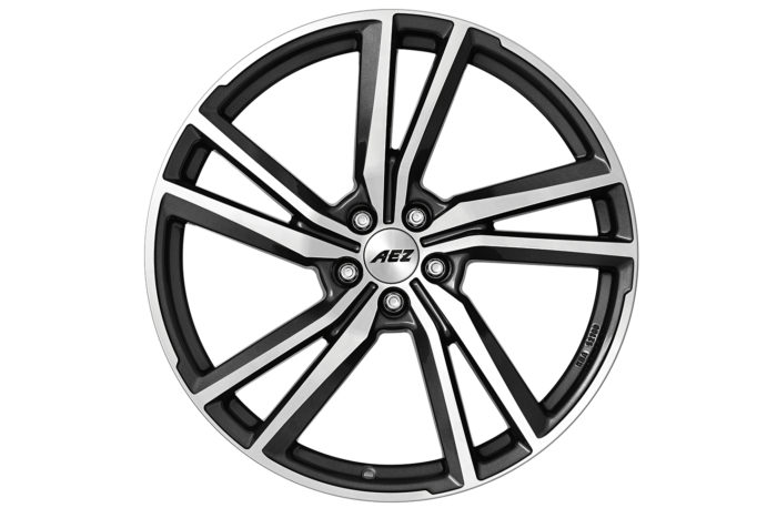 Jante AEZ North Dark | 18x7.5" 5x108 ET50.5 | Gunmetal/Face Miroir – Image 2