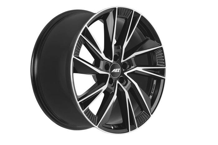 Jante AEZ Havanna Dark | 20x8.5" 5x120 ET43.5 | Noir/Face Miroir – Image 3