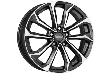 Jante DEZENT KS Dark | 19x7.5" 5x114.3 ET54.5 | Gunmetal/Face Miroir