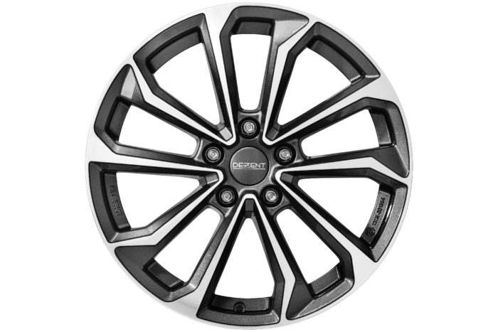 Jante DEZENT KS Dark | 18x7.5" 5x114.3 ET49.5 | Gunmetal/Face Miroir – Image 2