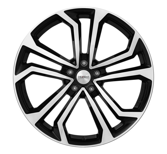 Jante DEZENT TA Dark | 20x8" 5x114.3 ET45 | Noir/Face Miroir – Image 2