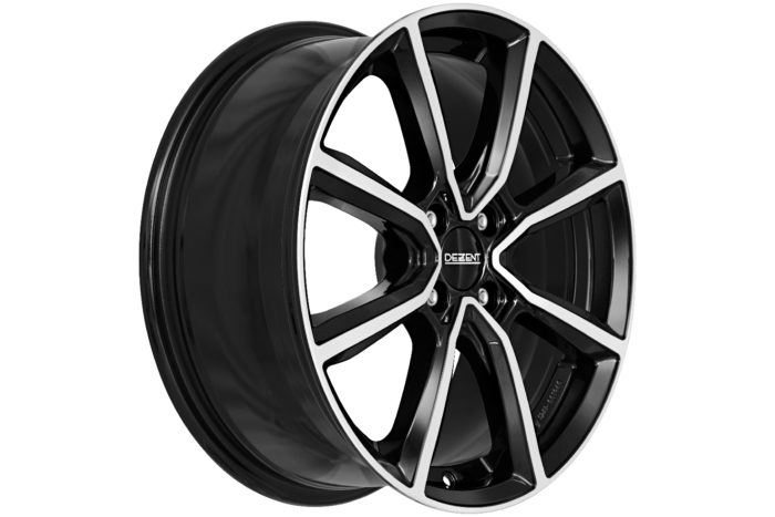 Jante DEZENT TN Dark | 16x6" 4x100 ET50 | Noir/Face Miroir – Image 3