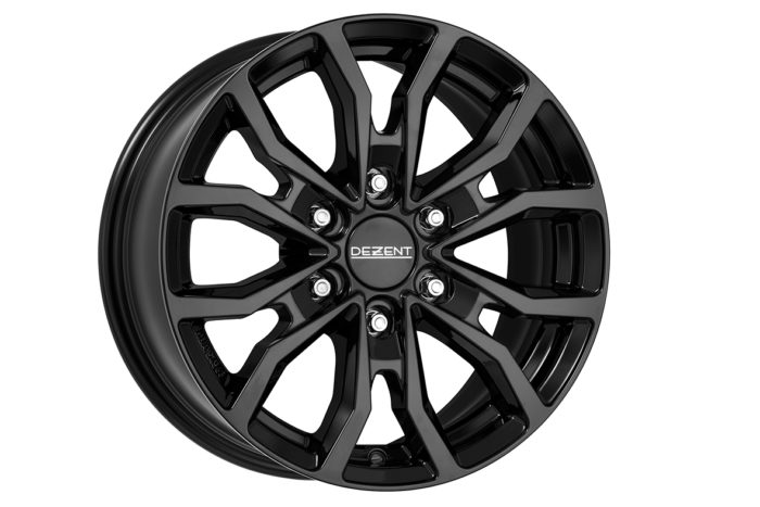 Jante DEZENT KC Black | 20x8.5" 6x139.7 ET52 | Noir