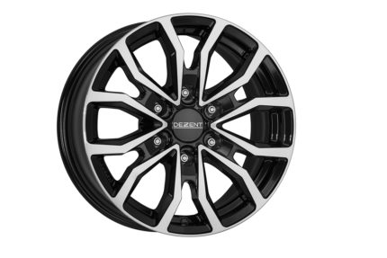 Jante DEZENT KC Dark | 20x8.5" 6x139.7 ET52 | Noir/Face Miroir