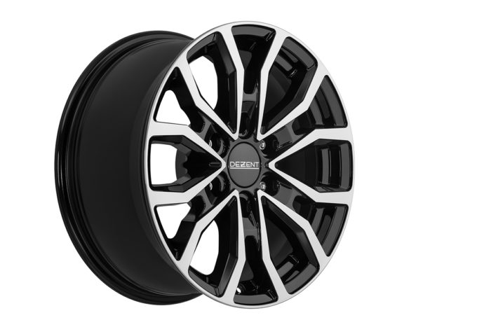 Jante DEZENT KC Dark | 20x8.5" 6x139.7 ET20 | Noir/Face Miroir – Image 3