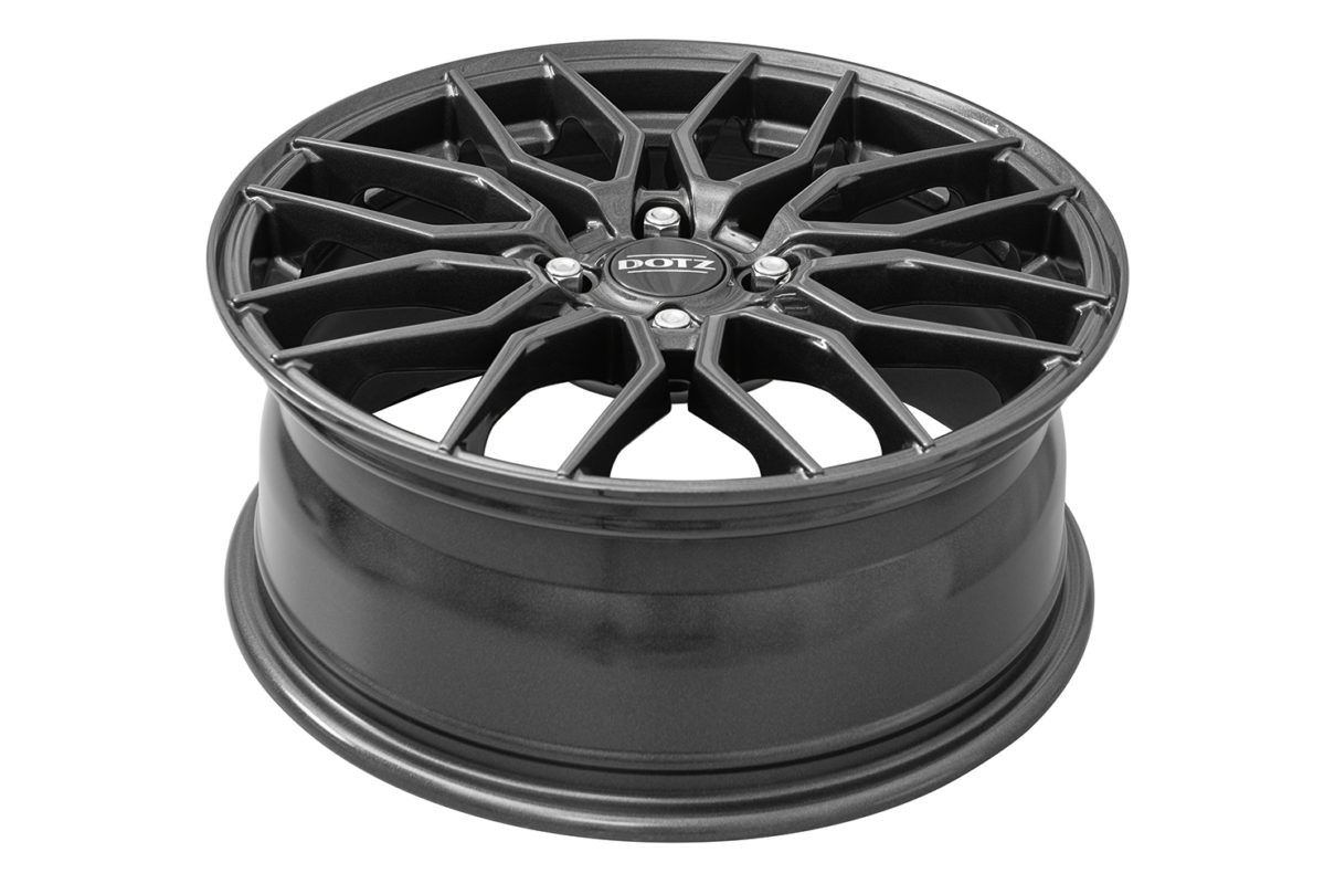 Jante DOTZ LimeRock Grey | 17x7" 4x108 ET35 | Gris Aluminium