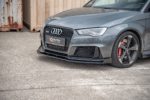 Lame de Pare-Chocs Avant Pour  + Flaps Audi RS3 8V Sportback – Image 3