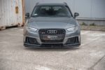 Lame de Pare-Chocs Avant Pour  + Flaps Audi RS3 8V Sportback – Image 2