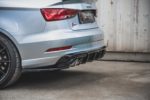 Lames de Pare-Chocs Arrière Pour Latérales V.2 Audi S3 Sedan 8V Facelift – Image 6