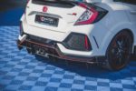 Sports Durabilité Diffuseur Arrière Complet Honda Civic X Type R – Image 3