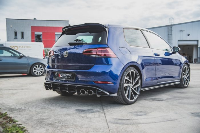 Lame de Pare-Chocs Arrière Pour  VW Golf 7 R Facelift – Image 4