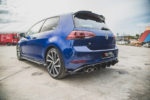 Diffuseur Arrière Pour Arriere VW Golf 7 R Facelift