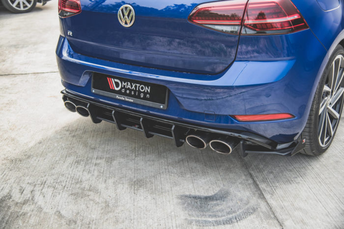 Diffuseur Arrière Pour Arriere VW Golf 7 R Facelift – Image 4