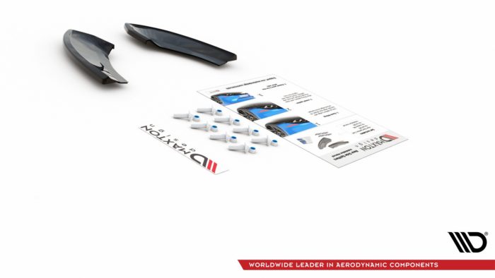 Lames de Pare-Chocs Arrière Pour Latérales VW Golf 7 GTI TCR – Image 9