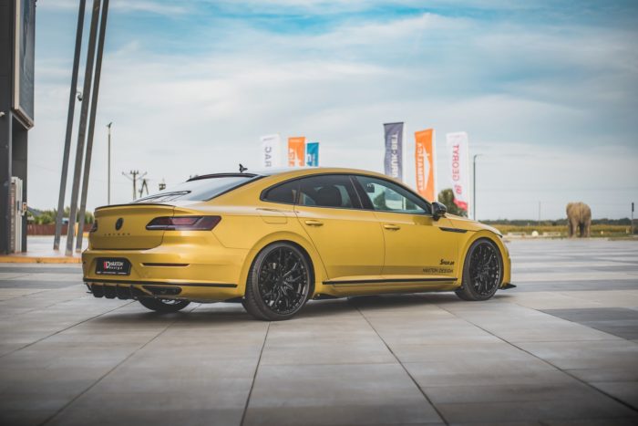Sports Durabilité Diffuseur Arrière Complet + Flaps VW Arteon R-Line – Image 2