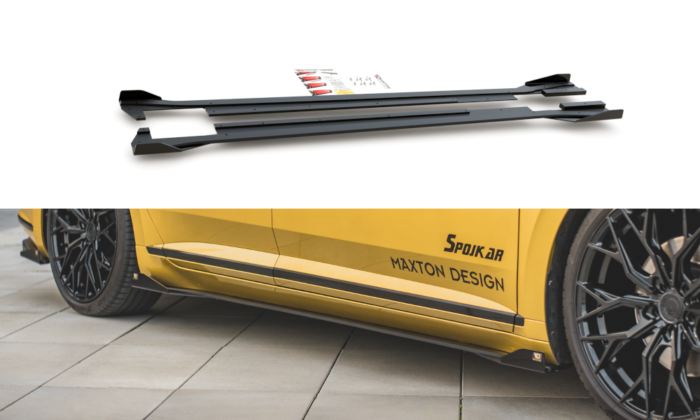 Sports Durabilité Bas de Caisse Latéraux Pour + Flaps VW Arteon R-Line – Image 1