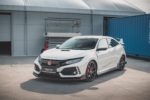 Lame de Pare-Chocs Avant Pour  V.2 Honda Civic X Type-R – Image 2