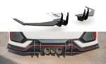 Sports Durabilité Diffuseur Arrière Complet V.2 Honda Civic X Type R