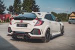 Sports Durabilité Diffuseur Arrière Complet V.2 Honda Civic X Type R – Image 5